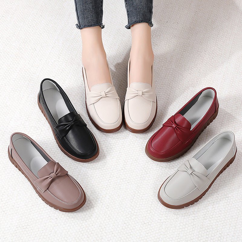 Nancy - Cozy Leather Loafers