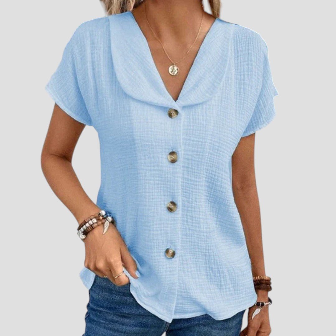 Zinnia - Soft Textured Blouse