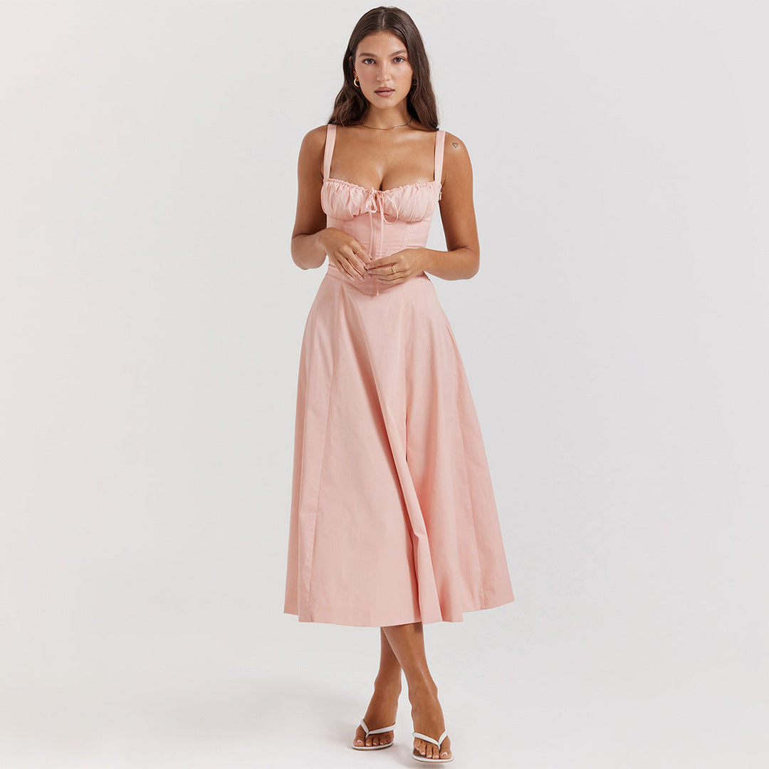 Daphne - Silky Midi Dress