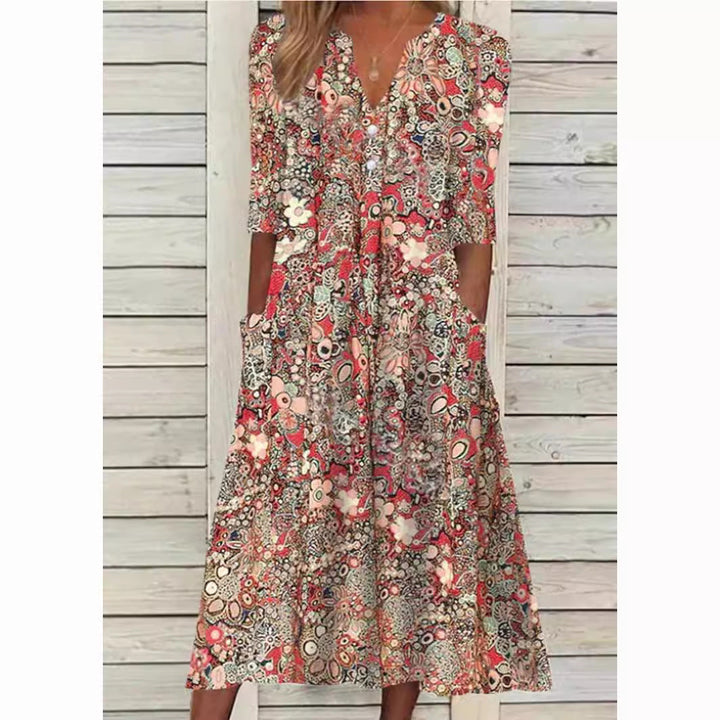 Miranda - Airy Floral Dress