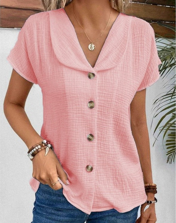 Emily - Softly Textured Blouse