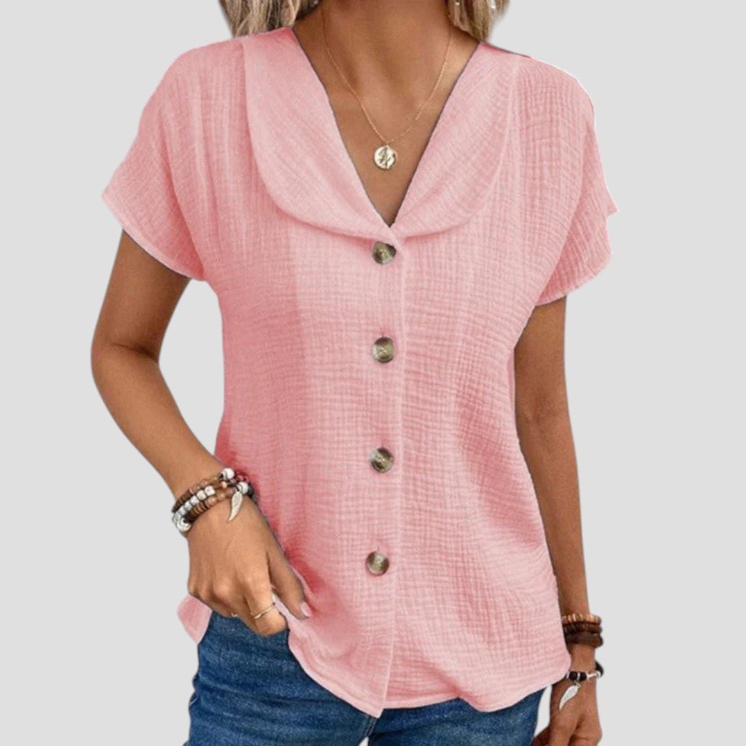 Zinnia - Soft Textured Blouse