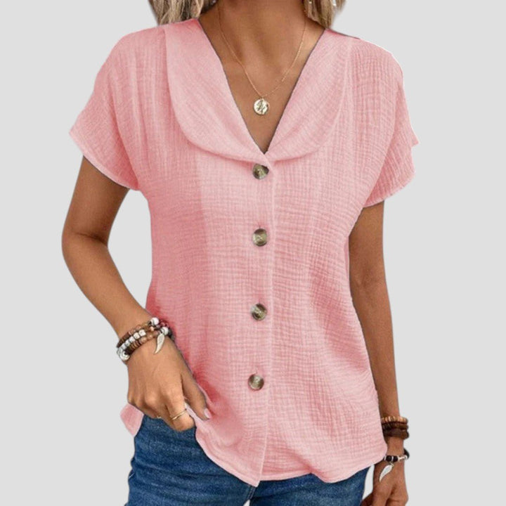 Zinnia - Soft Textured Blouse