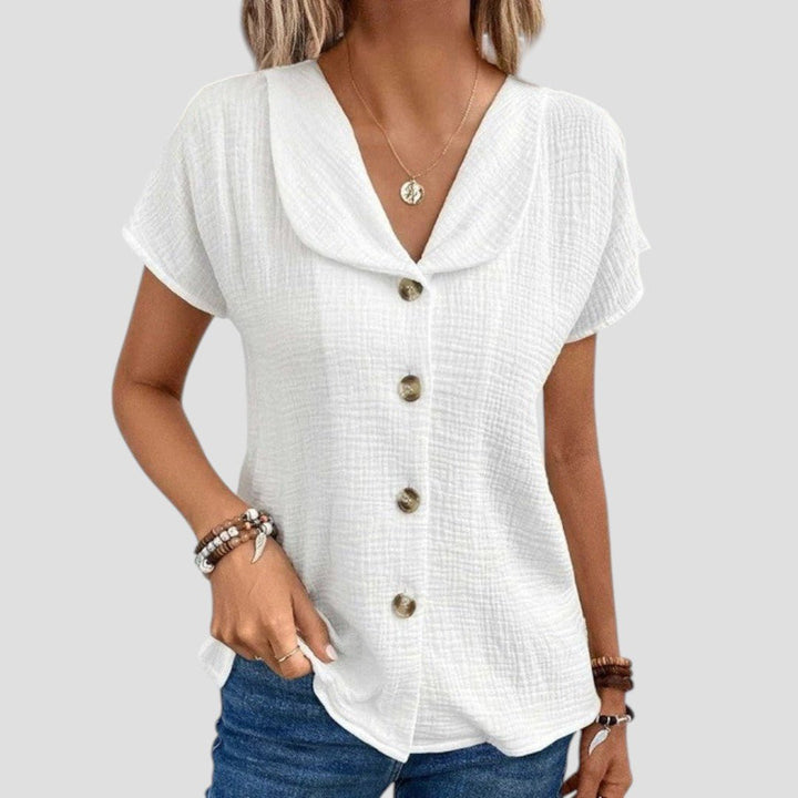 Zinnia - Soft Textured Blouse