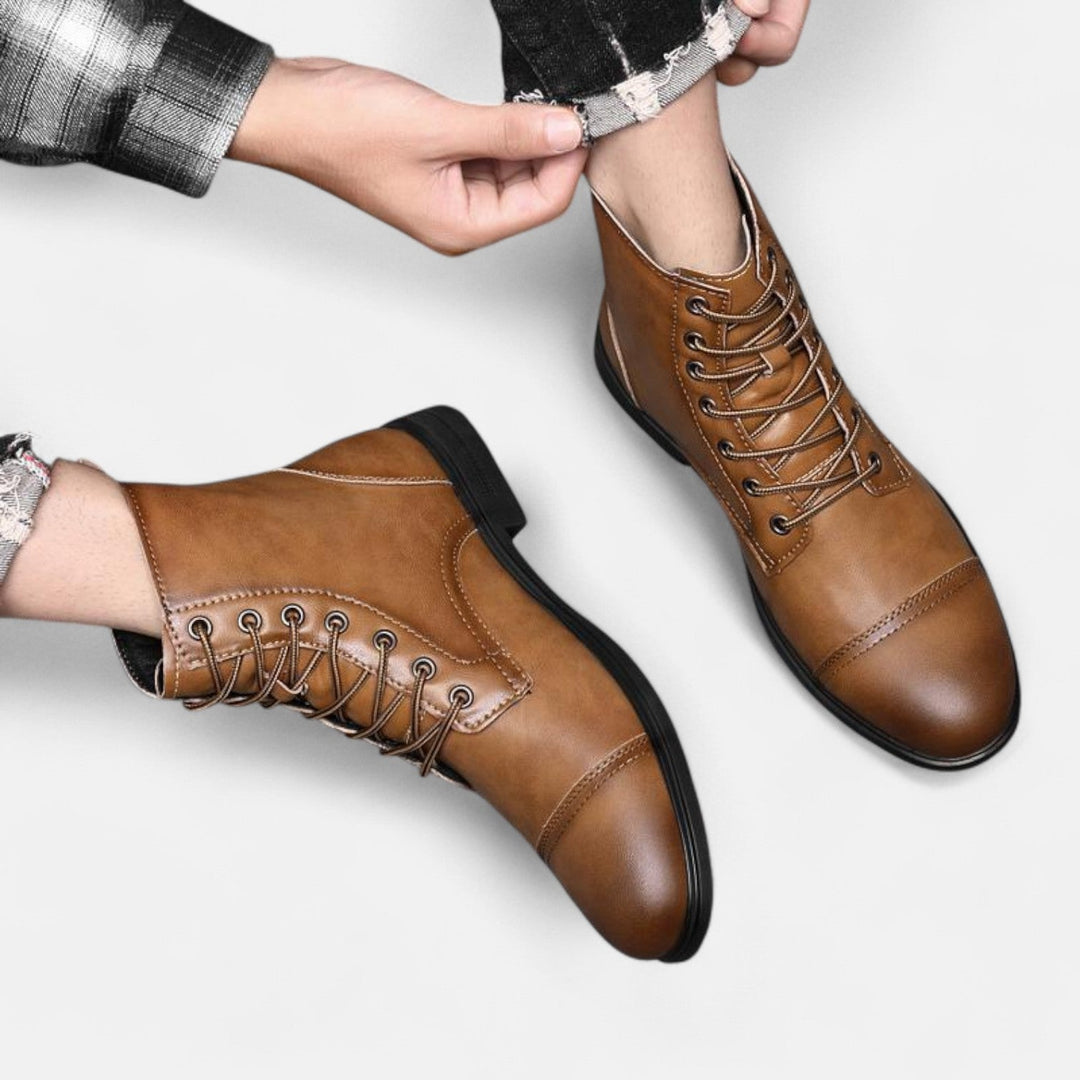 Preston - Luxe Leather Boots