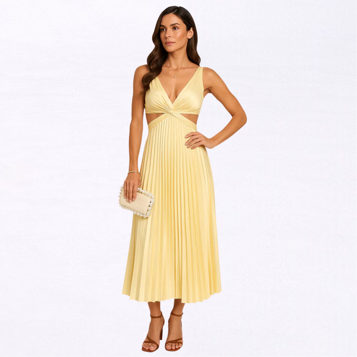 Frida - Elegant Silk Dress