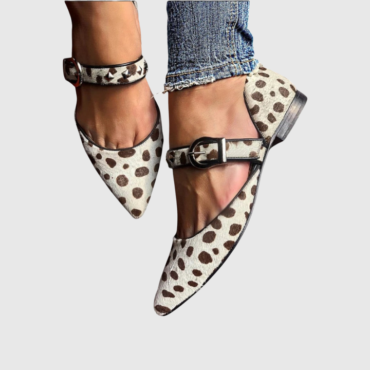 Kiara - Chic Animal Print Sandals