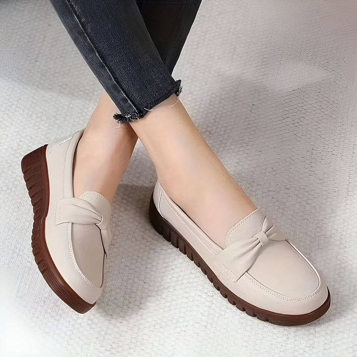 Nancy - Cozy Leather Loafers