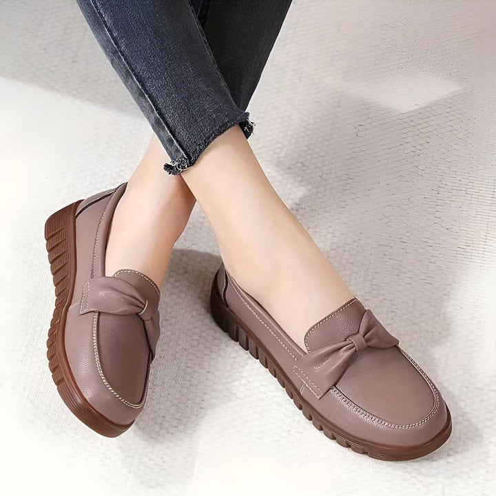 Nancy - Cozy Leather Loafers