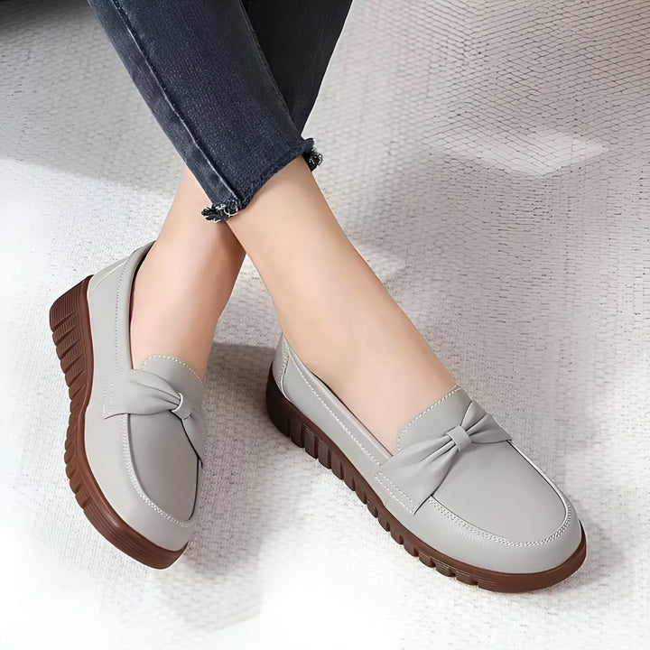 Nancy - Cozy Leather Loafers