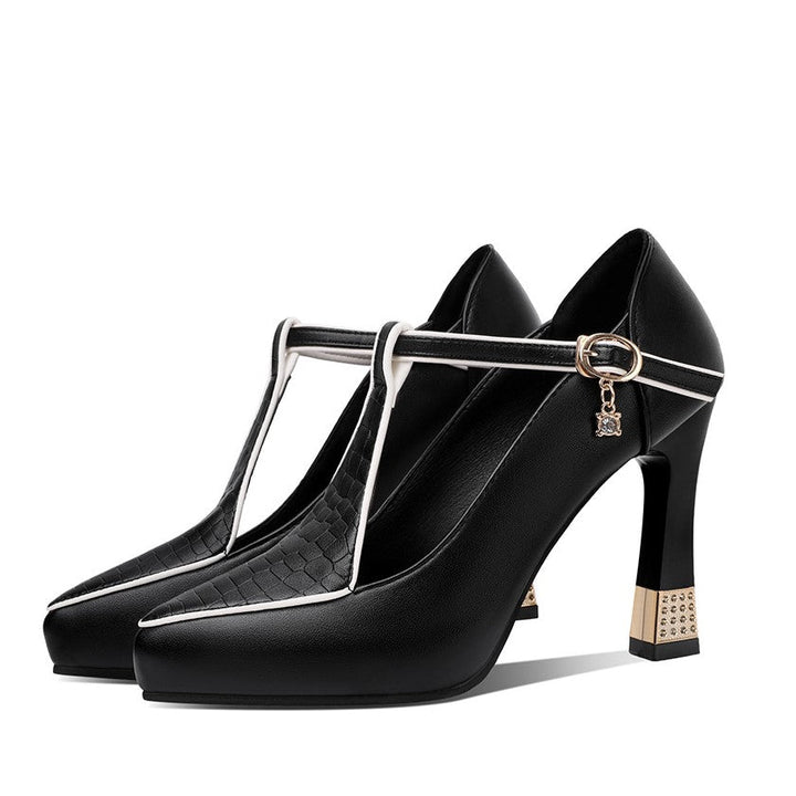 Kendall - Sleek Glossy Sandals