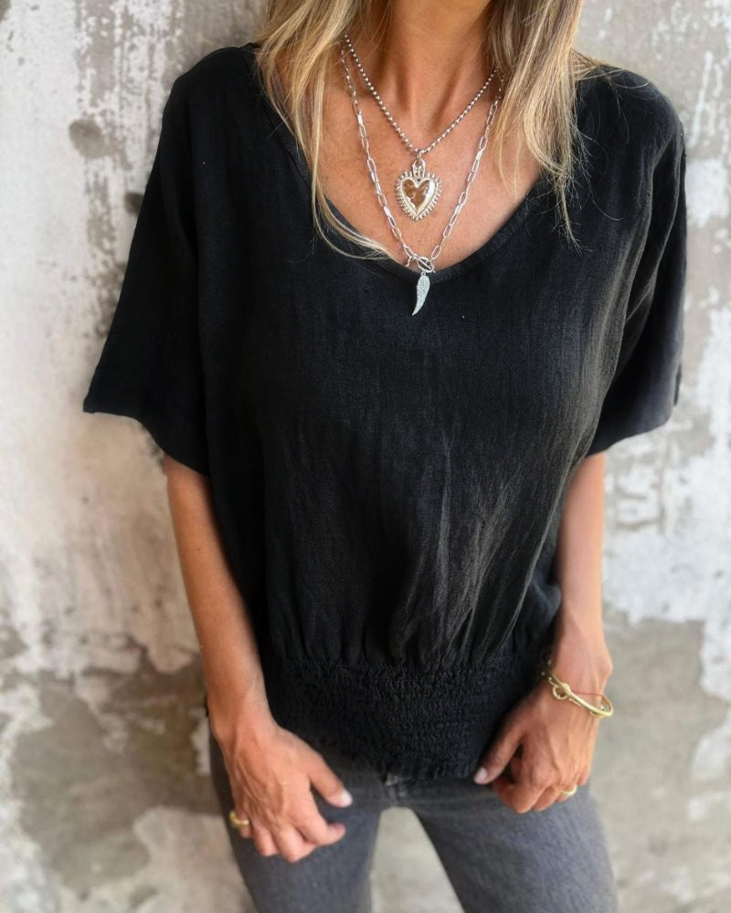Helena - Breezy Cotton Blouse