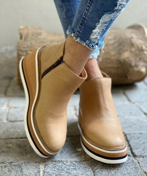 Ozara - Chic Suede Ankle Boots
