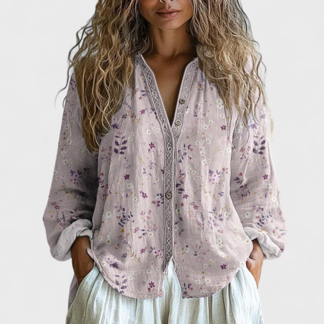Naomi - Effortless Silk Blouse