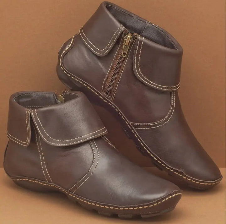 Bethany - Relaxed Leather Boots