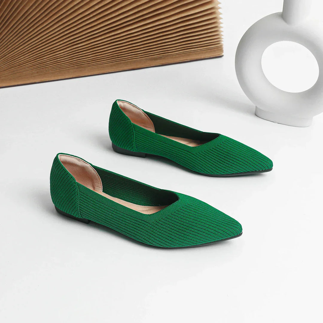 Zelda - Soft Ribbed Flats
