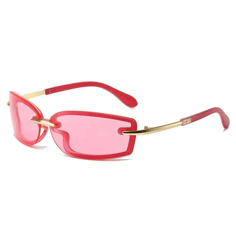 Megan - Sleek Metallic Sunglasses