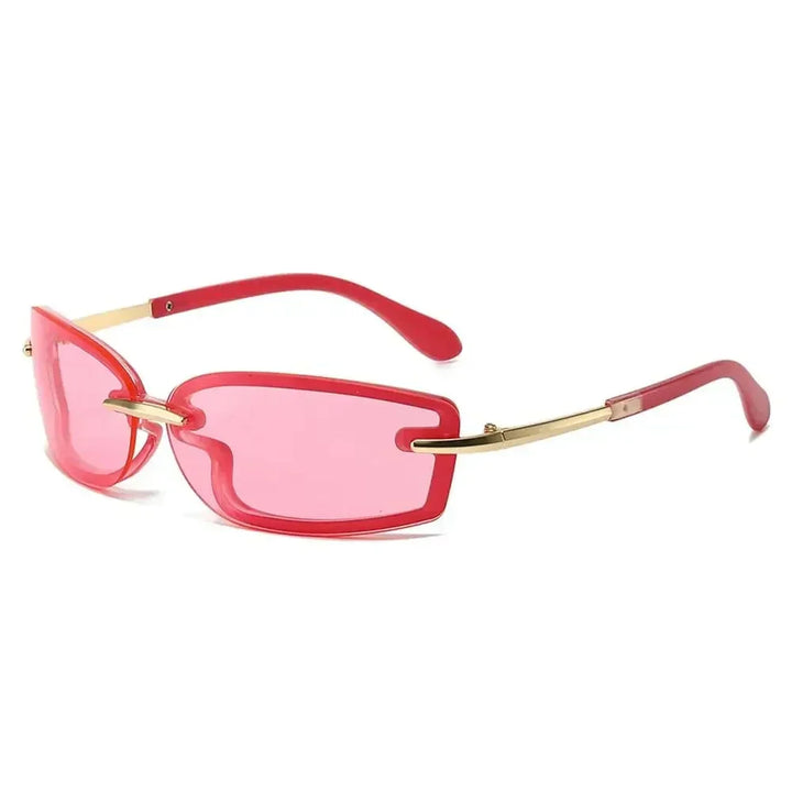Megan - Sleek Metallic Sunglasses
