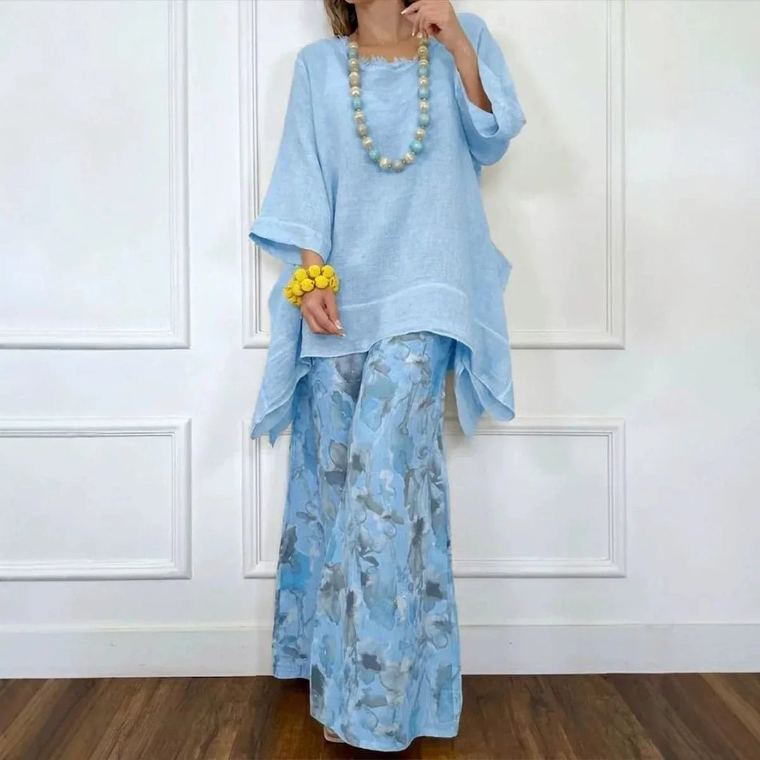 Delaney - Relaxed Linen Blouse