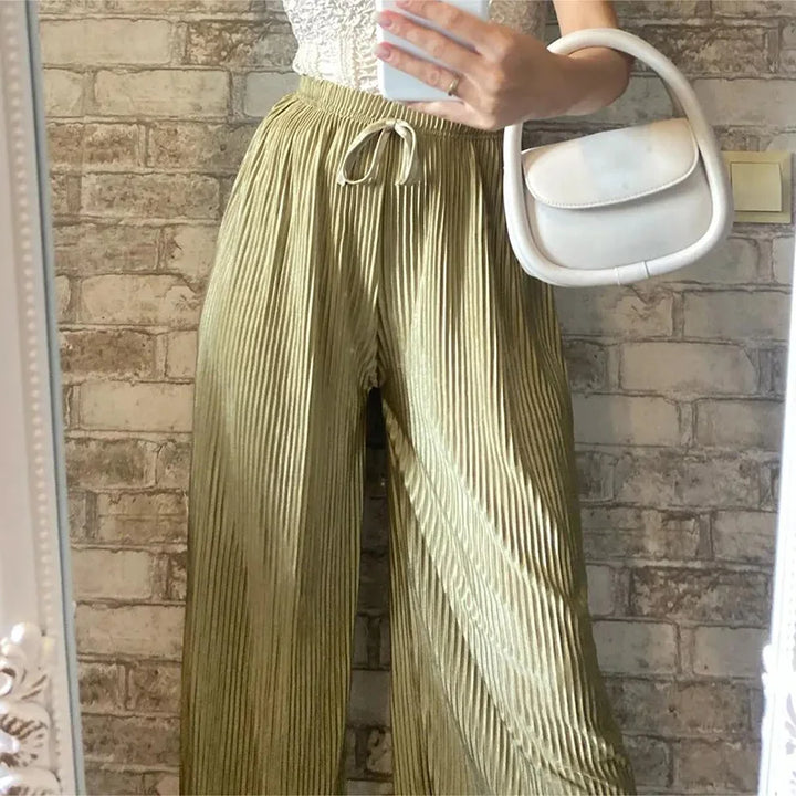 Odette - Airy Silk Pants