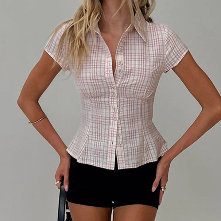 Nicolette - Tailored Cotton Blouse