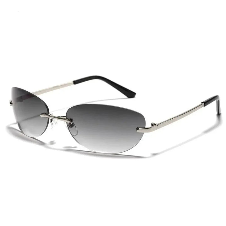 Megan - Sleek Metallic Sunglasses