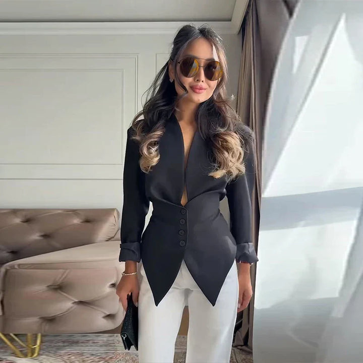 Piper - Elegant Structured Blouse