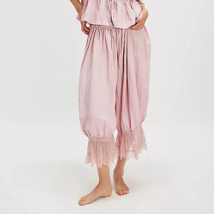 Zephyra - Fluid Lace Pants