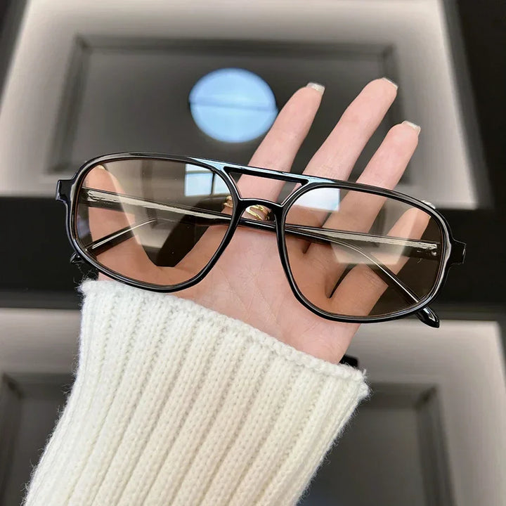 Kamila - Polished Aviator Sunglasses