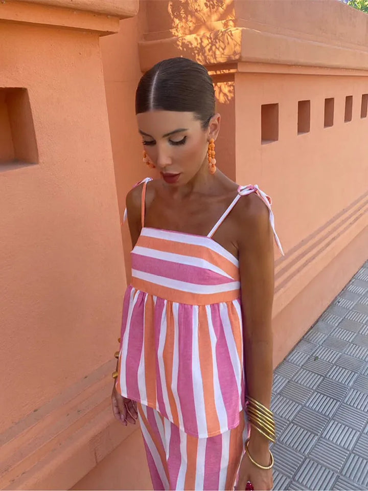 Denise - Breezy Striped Set