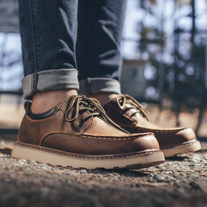 Kellan - Sturdy Leather Shoes