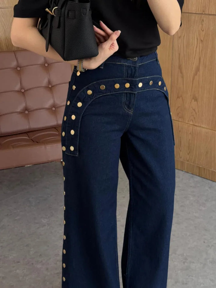 Promise - Elegant Indigo Pants