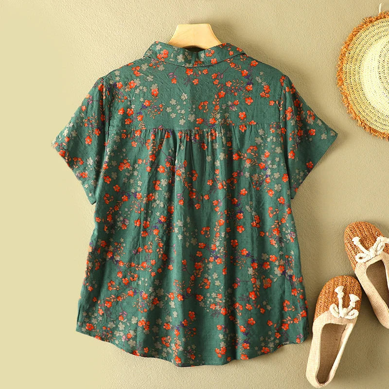 Blythe - Breezy Floral Blouse
