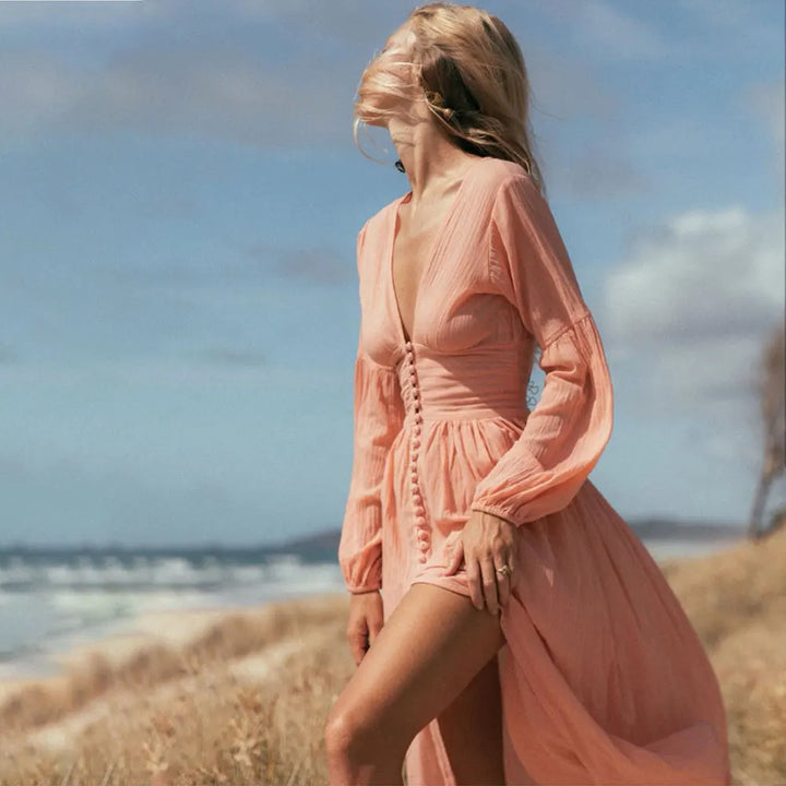 Blythe - Luminous Pleated Dress