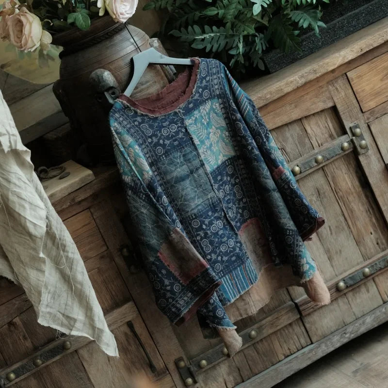 Quintina - Soft Vintage Blouse