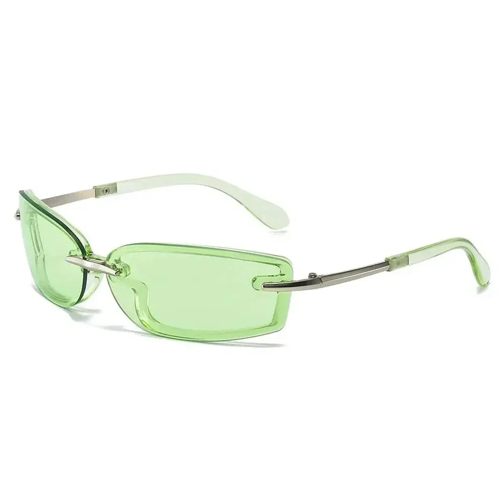 Megan - Sleek Metallic Sunglasses