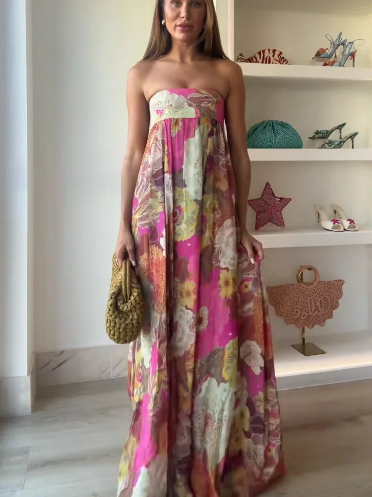 Eliza - Dreamy Floral Maxi Dress