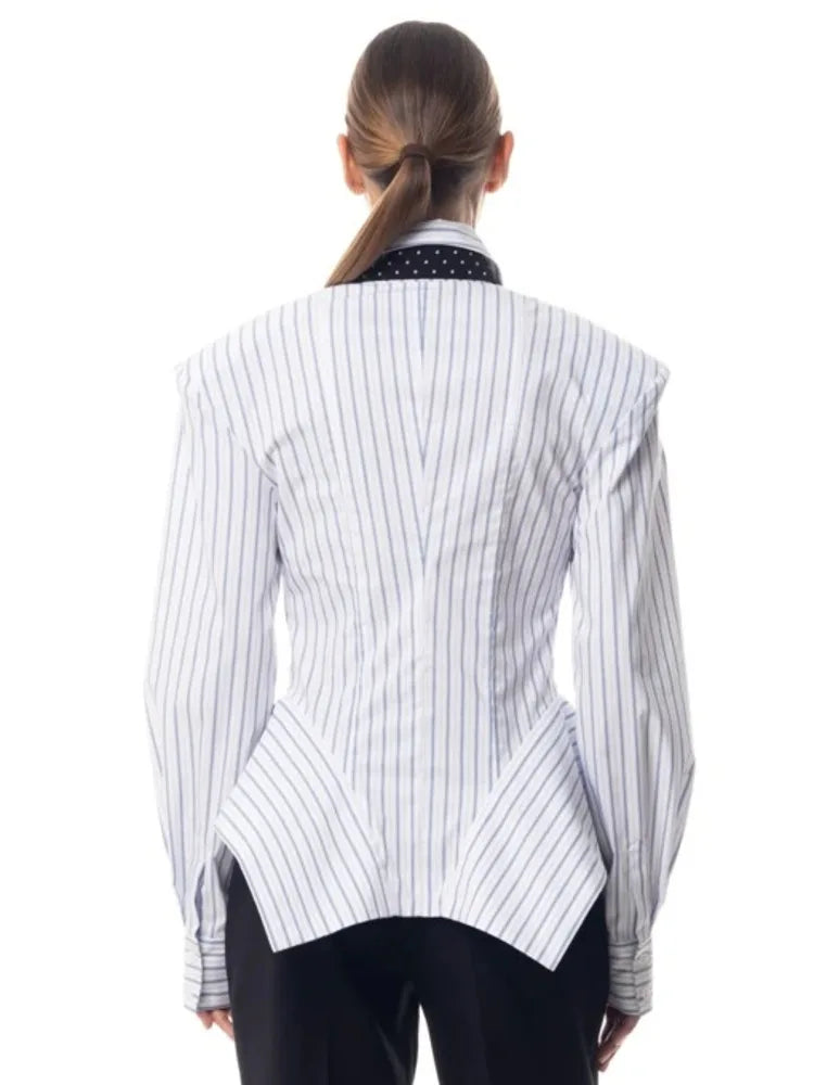 Harper - Structured Cotton Blouse