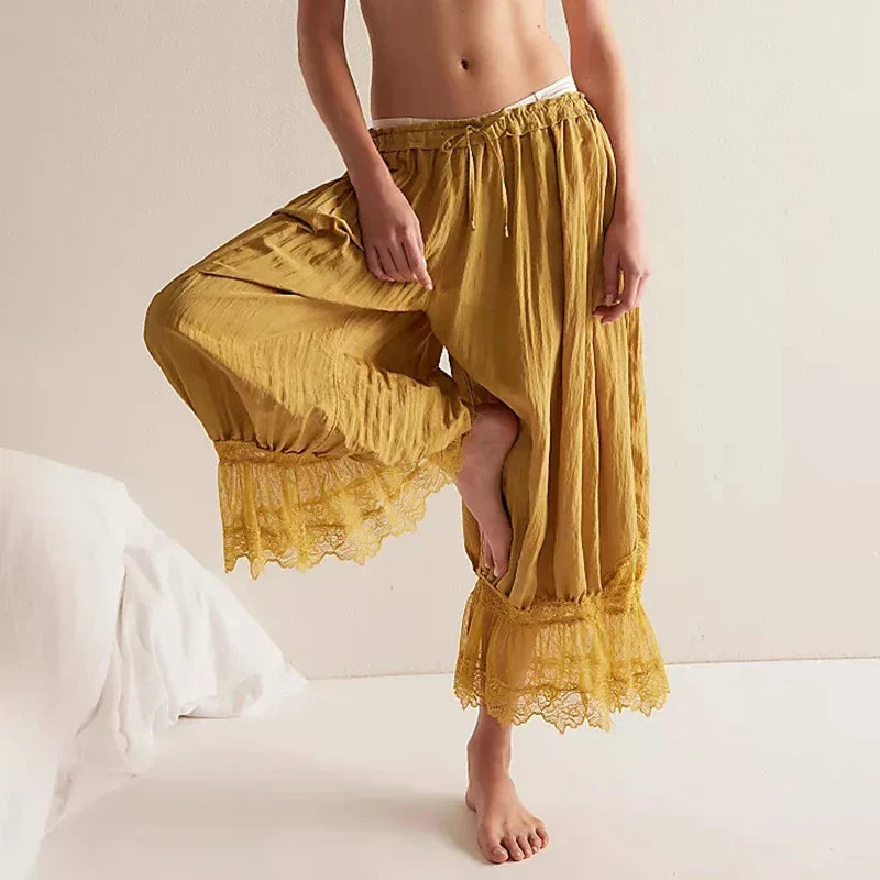 Zephyra - Fluid Lace Pants