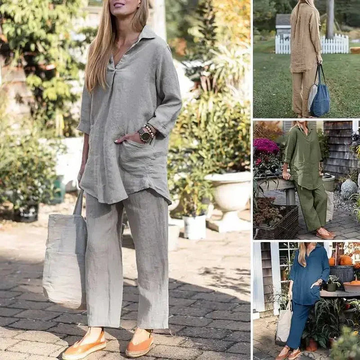 Natalie - Relaxed Crinkle Set