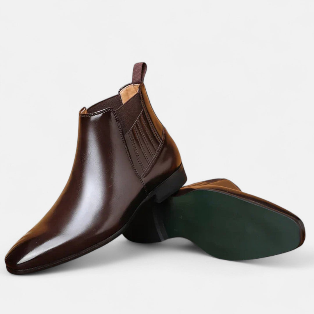 Edward - Sleek Glossy Boots