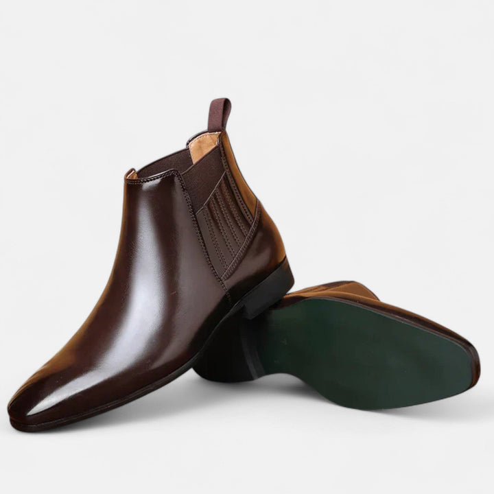 Edward - Sleek Glossy Boots