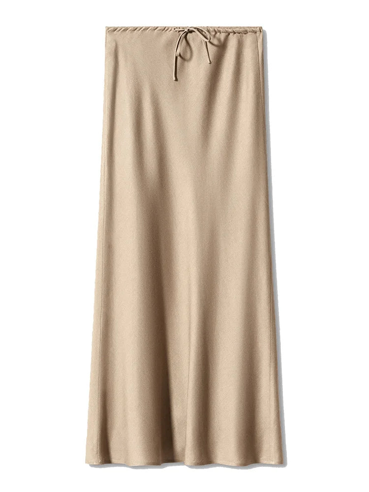 Teresa - Luxurious Satin Skirt