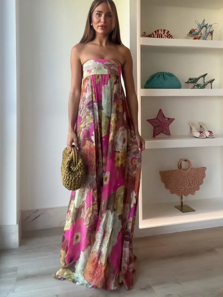 Eliza - Dreamy Floral Maxi Dress