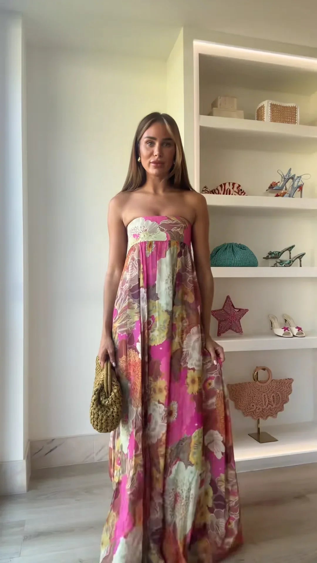 Eliza - Dreamy Floral Maxi Dress