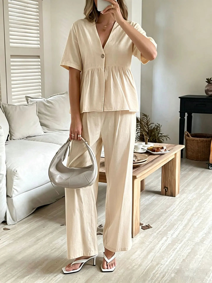 Nicole - Soft Draped Set