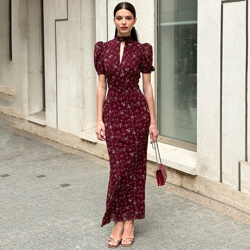 Demi - Flowing Floral Dress
