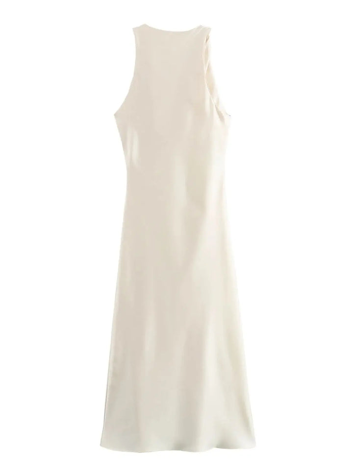 Naomi - Silky Satin Dress