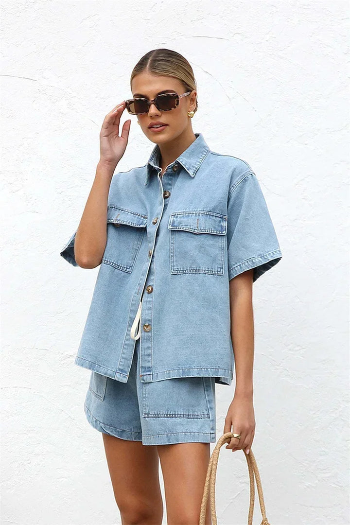 Morgan - Relaxed Denim Set