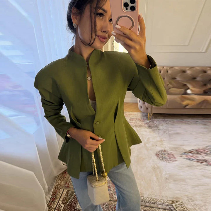 Piper - Elegant Structured Blouse